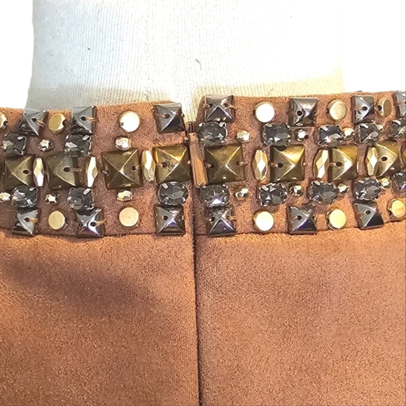 Bnwt Vince Camuto Faux Suede Mini Dress - Picture 7 of 15